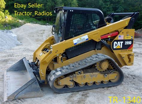 caterpillar skid steer radio|cat radios.